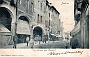 Via Cavour, sullo sfondo Piazza Garibaldi, cartolina primi '900 (Massimo Pastore)